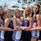 L-R Farrell Roberson, Taryn Lusby, Hayden Bell, Kinley Lott, Olivia Larsen, Ruthie Britton Elizabeth Bednar, and Mallory Hobson,