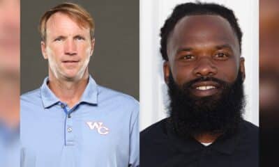 L-R Josh Morgan and Christopher Lacey