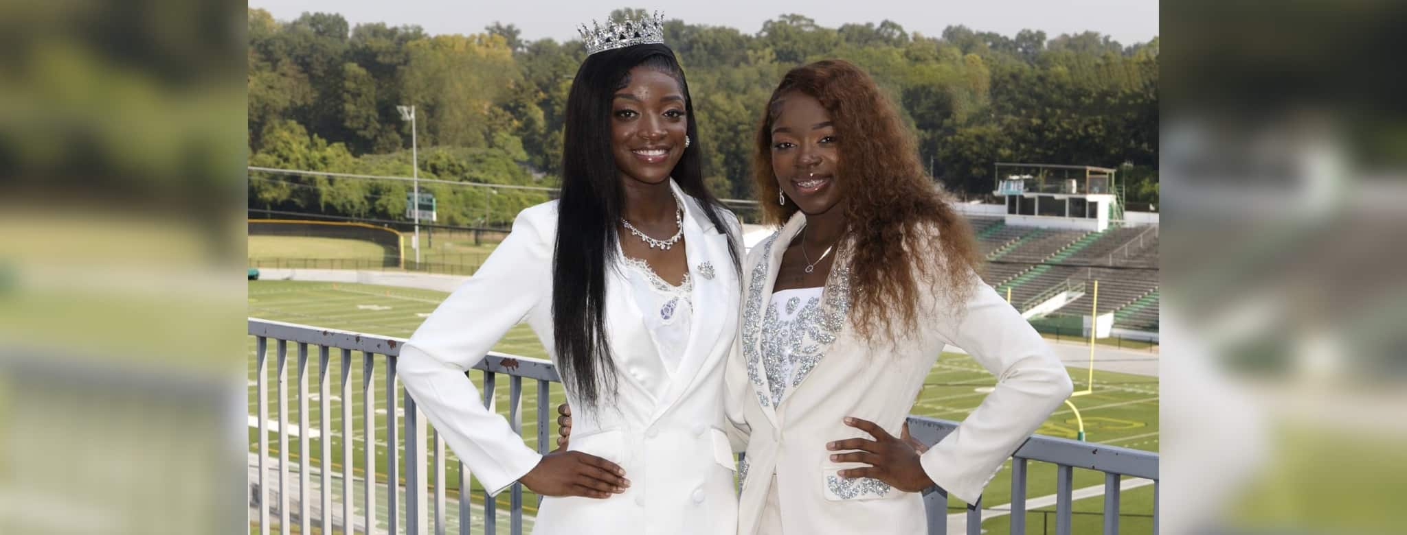 L-R Jordan Tillman and Ja’Niyah Mazie: Photo by Richard Miller