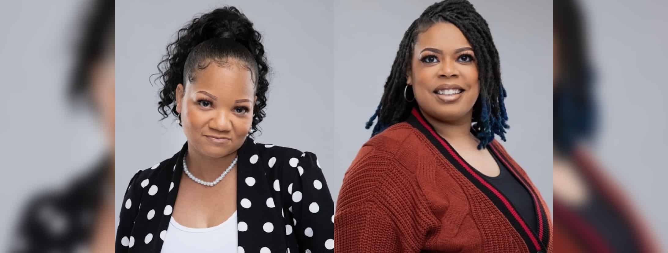 L-R Monalisa Harris and Shaesoexxtra