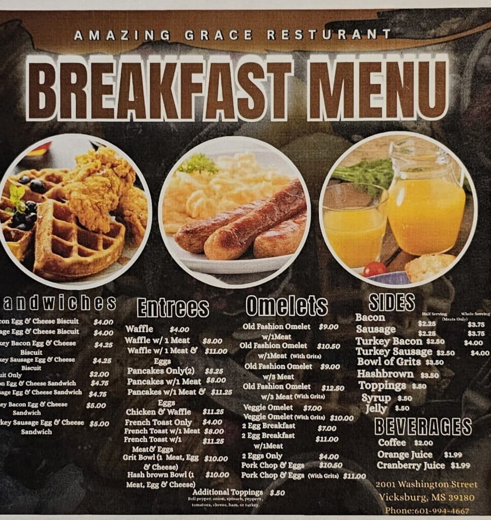 Amazing Grace restaurant