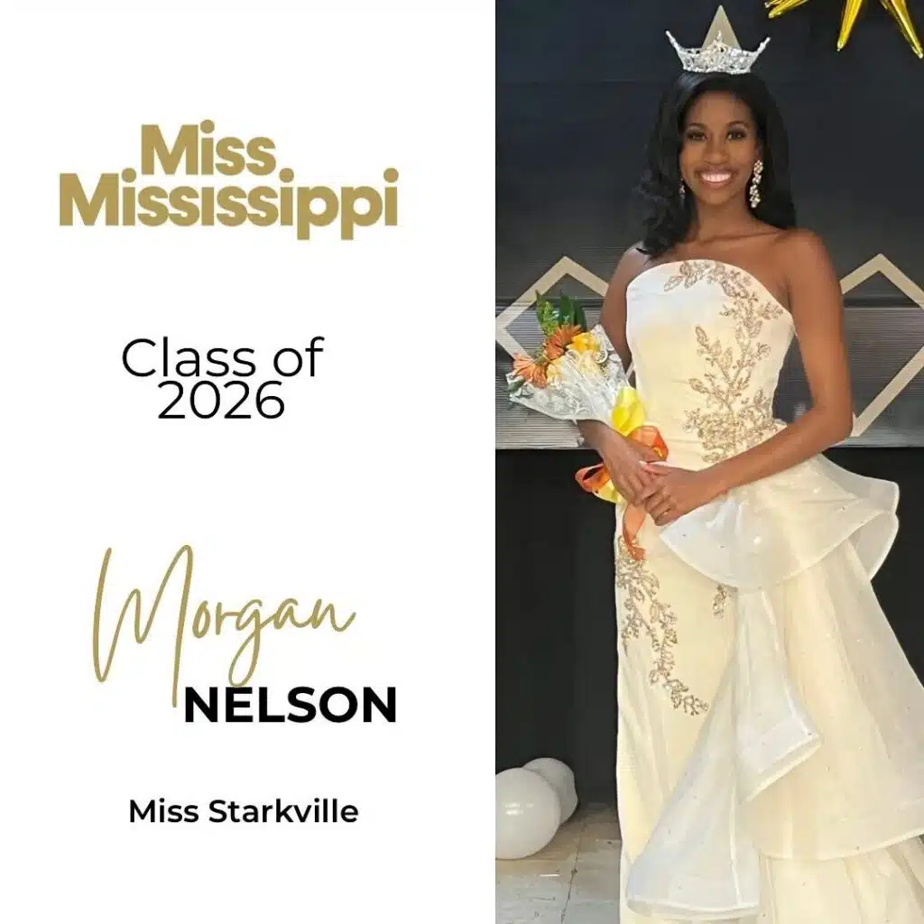 Vicksburg Native Morgan Nelson Crowned Miss Starkville 2026