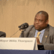 Thompson addresses panel