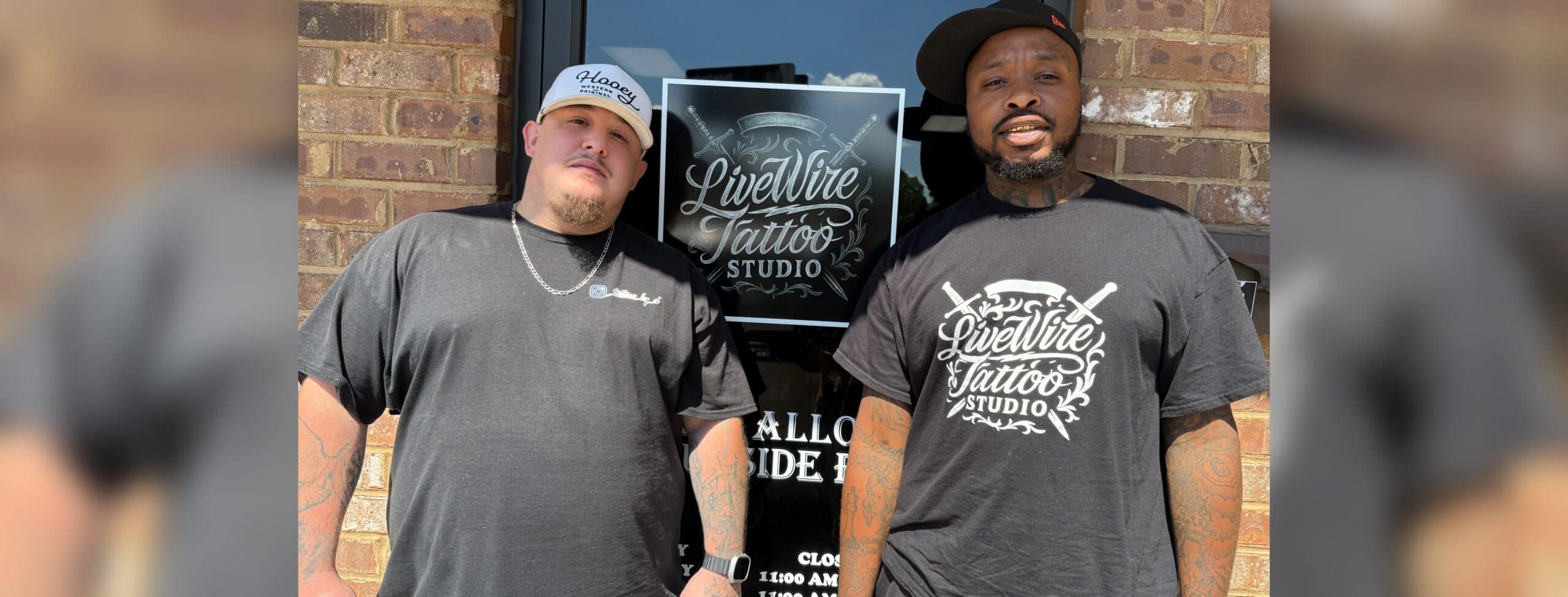 L-R Daniel Scott Perotti and Travis Lane