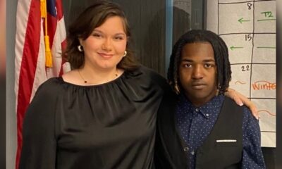 L-R Anna Davis and Erion Wilson