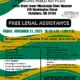 Flyer for legal