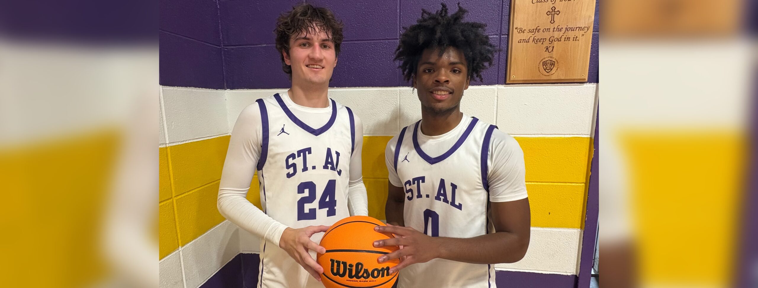 L-R Carter Henderson and Carson Gleese