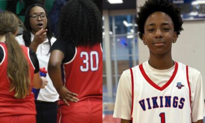 Javen Lee and Coach Farmer