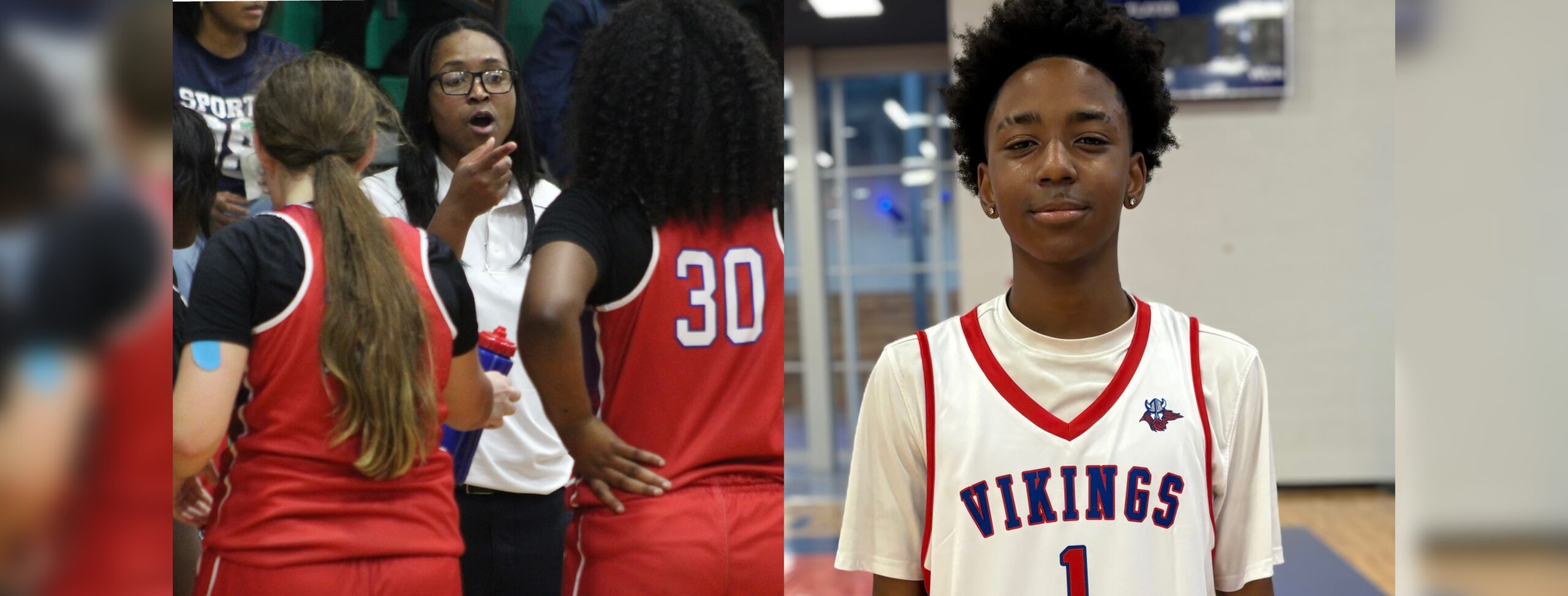 Javen Lee and Coach Farmer