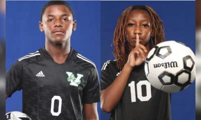 Cannon Jackson and Amari Johnson: Photo by Alvin Coleman