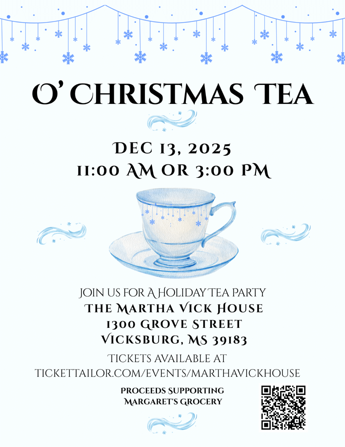 christmas tea