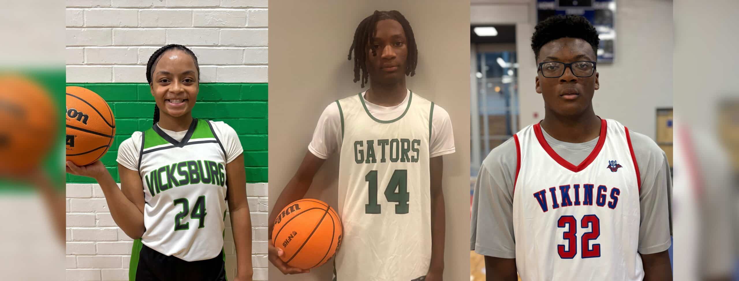 L-R Morgan Atkinson, Daylen Atkins, and Semiko Moody