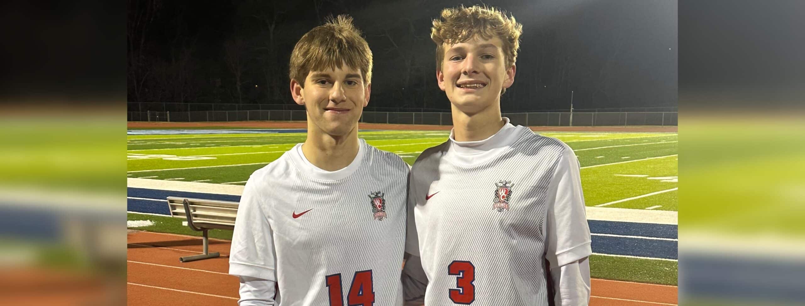 L-R Jonah Artman and Nick Lee