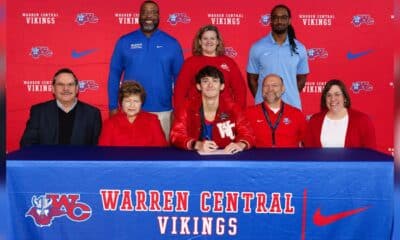 Will Bates signing day: Photo by Richard Miller