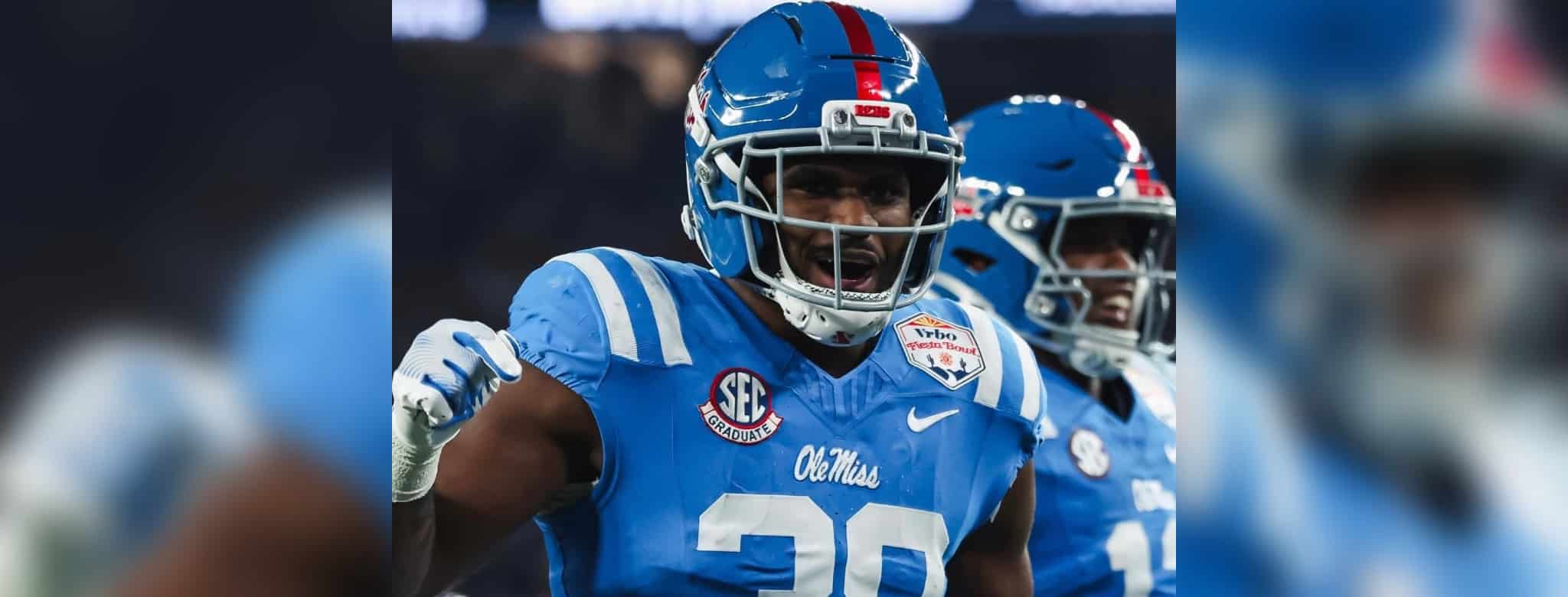 Ole Miss football player