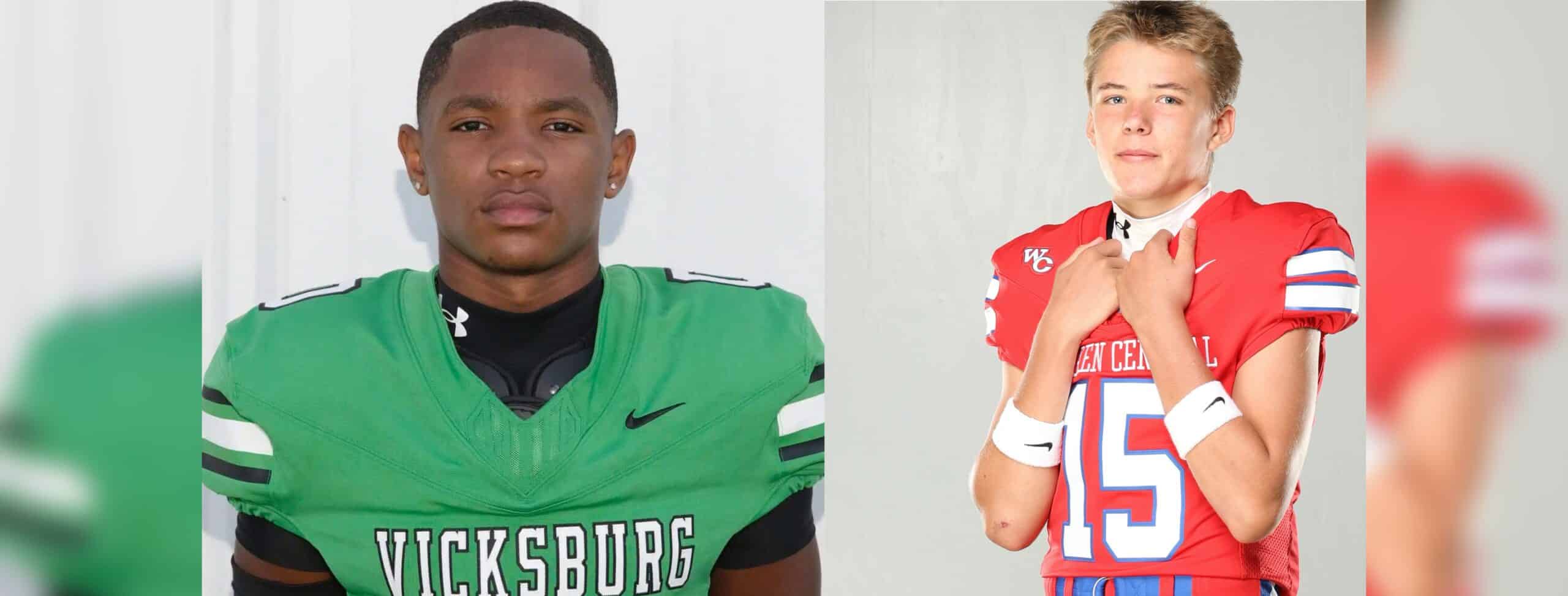L-R Marquis Knight and Graham Streif