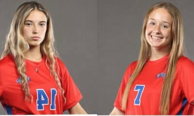 L-R Kylie Hearn and Laney Bull: Photo by Alvin Coleman