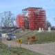 Illinois Memorial at Vicksburg NMP under restoration