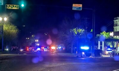 shots fired and crash