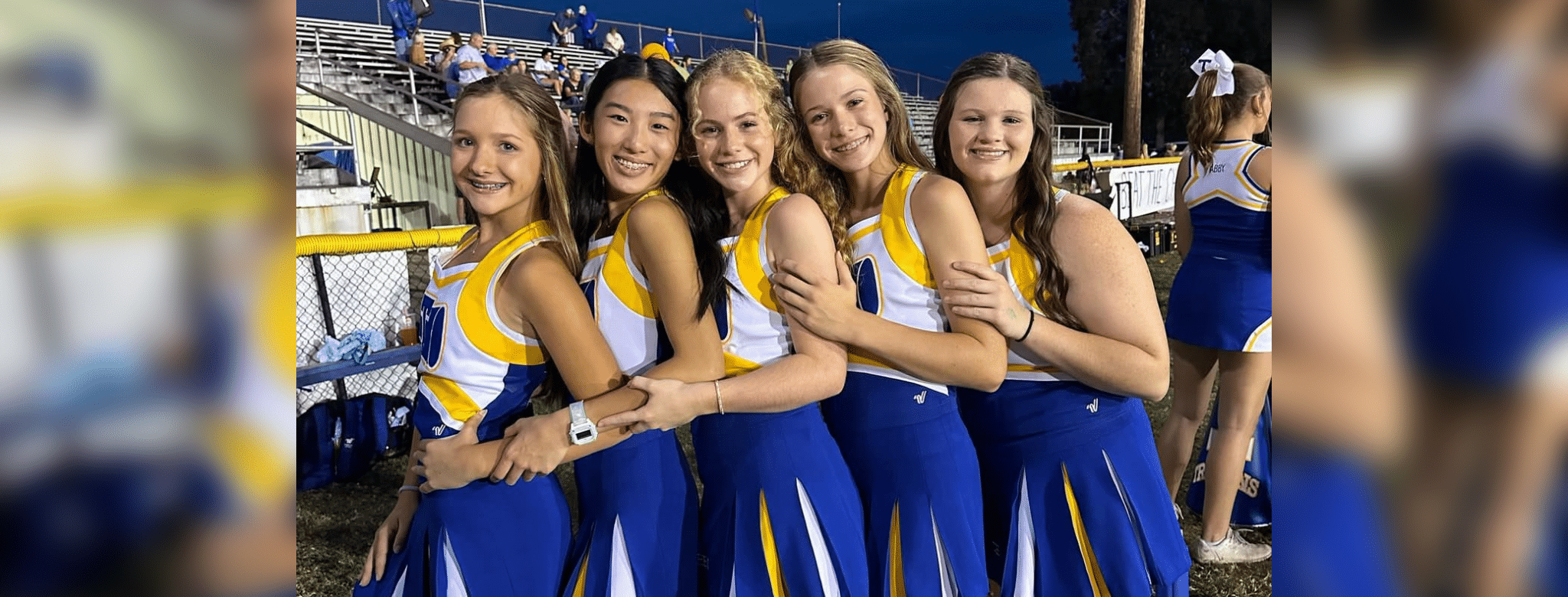 Tallulah Academy cheerleaders
