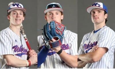 L-R Ryan Steed, Caden Cole and Nathaniel Moore