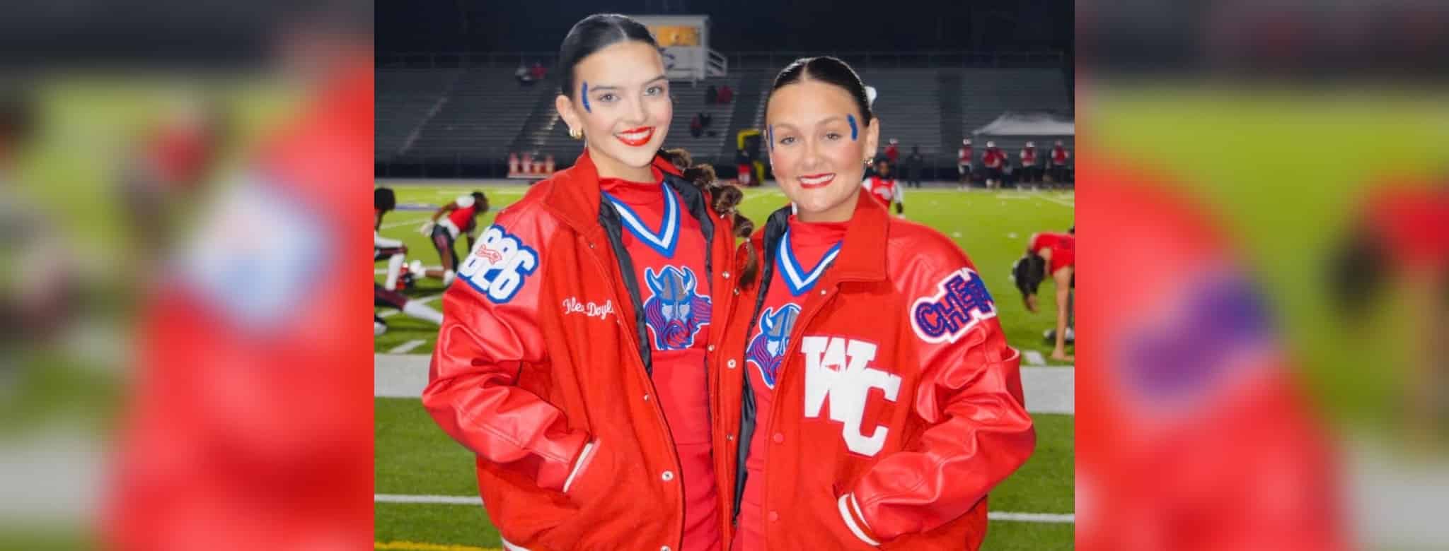 L-R Kaylee Doyle and McKinley Phillips
