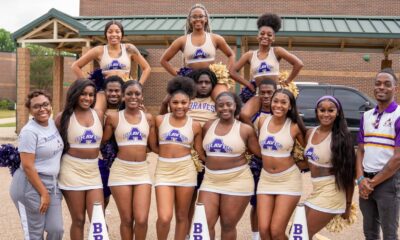 Alcorn cheerleaders