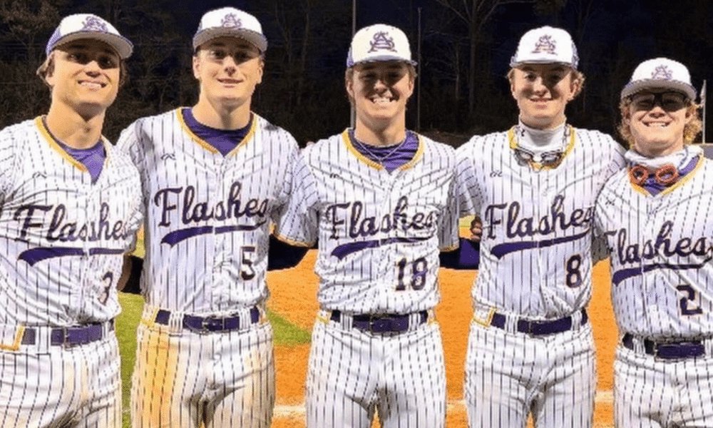 L-R Pierson Smith, Sadler Lambiotte, Emerson Blackburn, William Roberson and Robert Lee