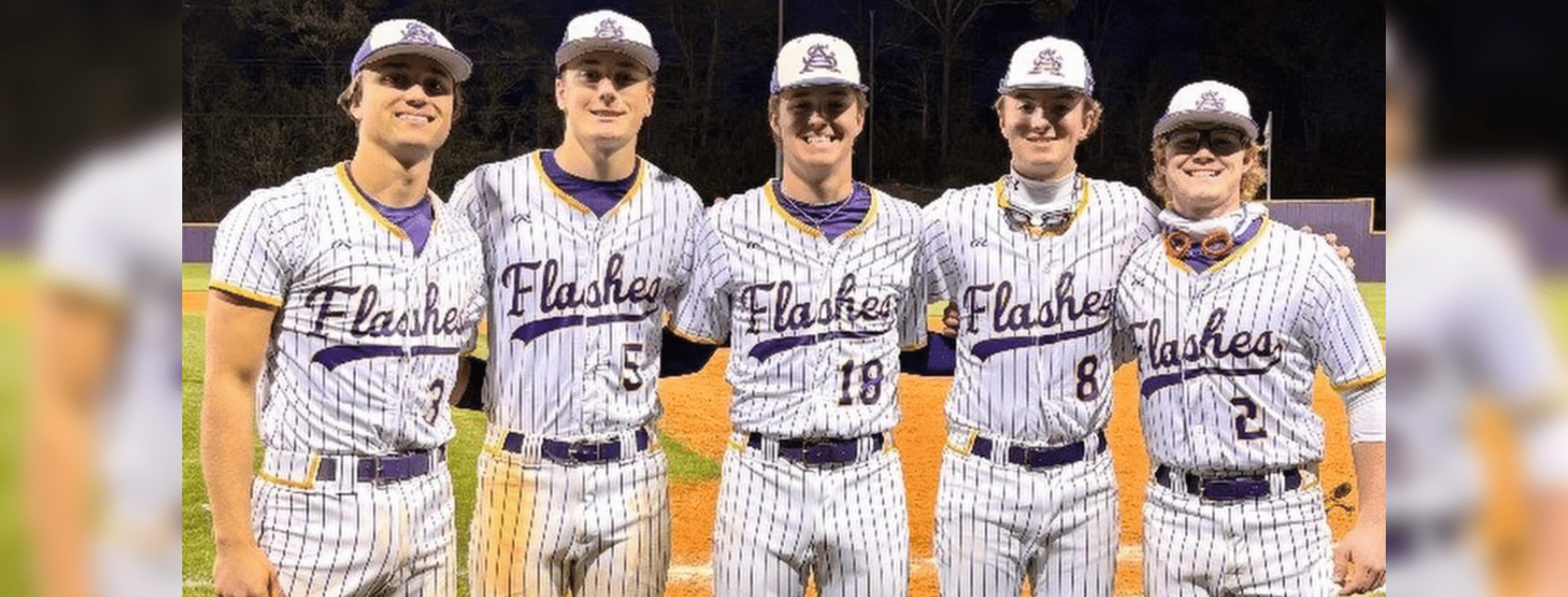 L-R Pierson Smith, Sadler Lambiotte, Emerson Blackburn, William Roberson and Robert Lee