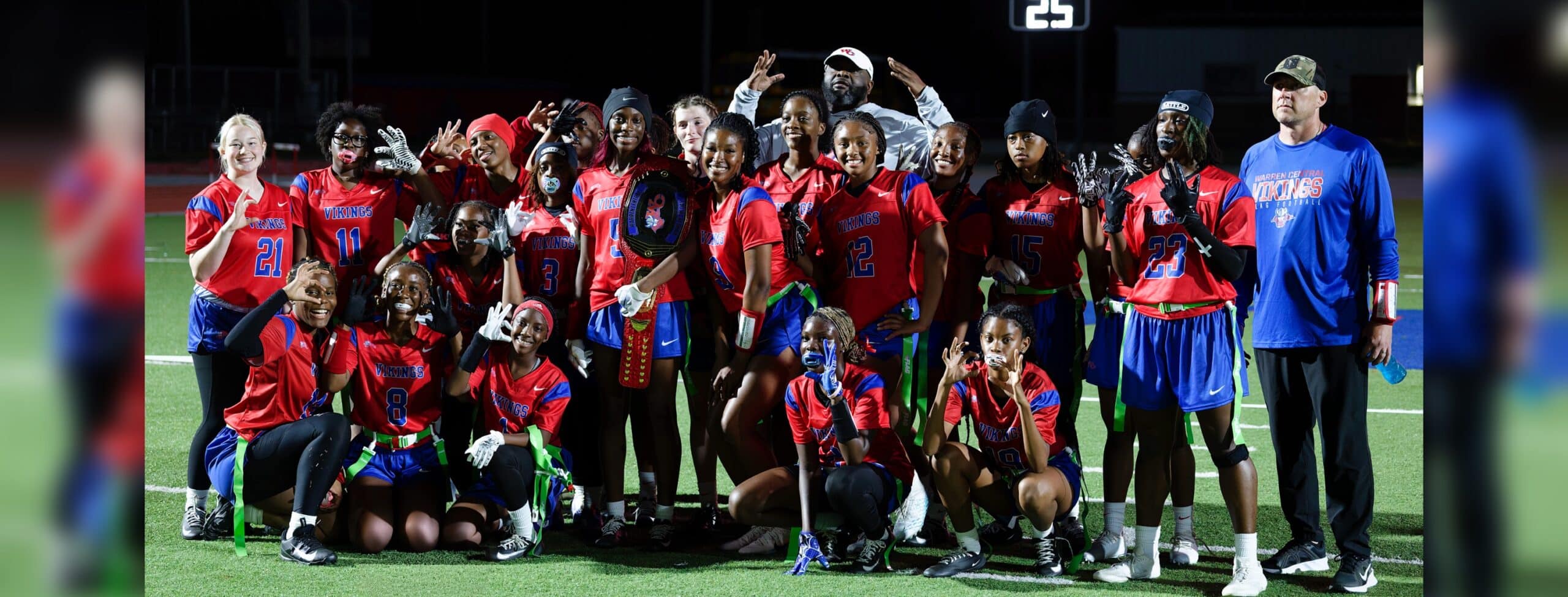 WC flag football team 2026