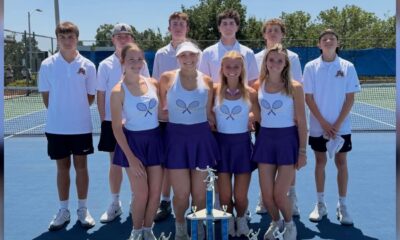 St Aloysius tennis team