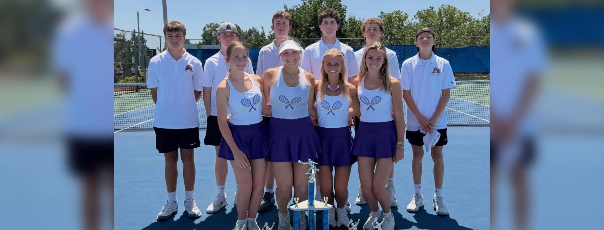 St Aloysius tennis team