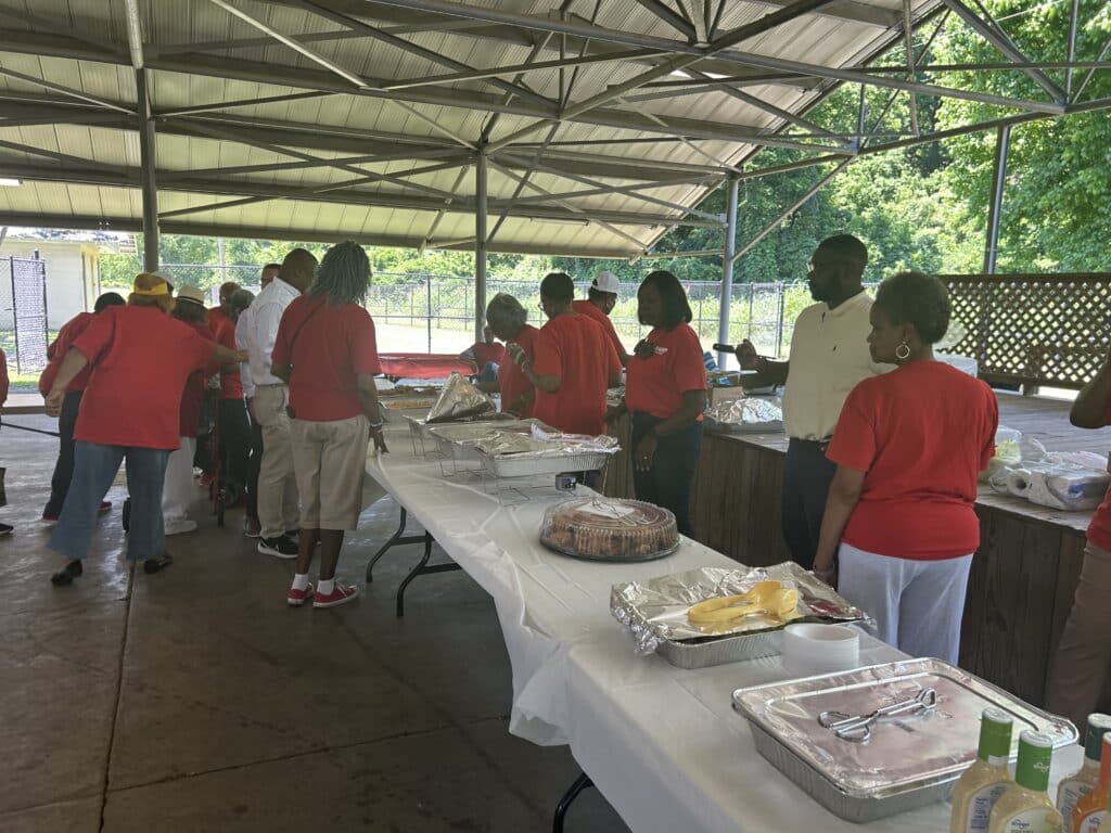 AARP lunch drive