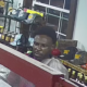 man robs store