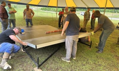 Vicksburg Tent Revival Setup