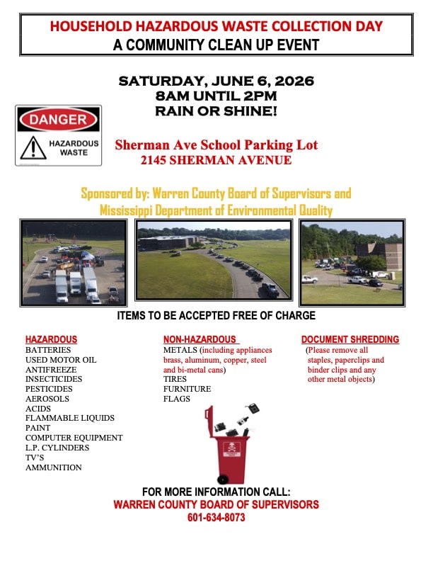 Hazardous waste flyer