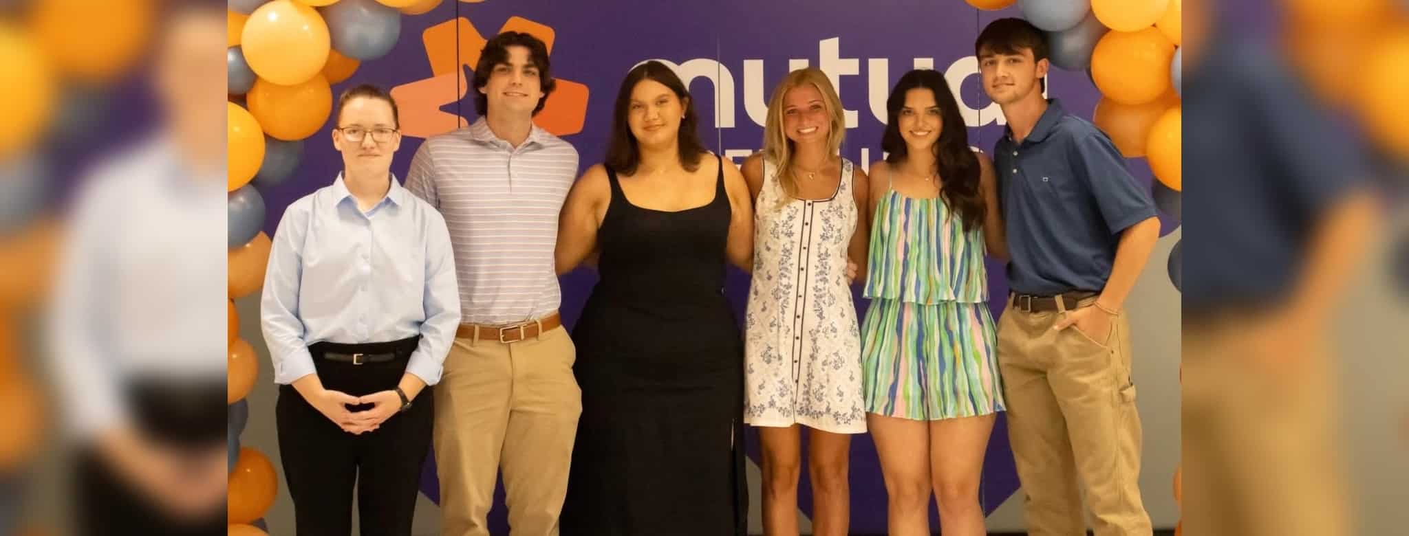 Mutual Credit Union scholarship recipients