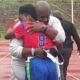 Defensive Coordinator Ced Jackson and Ka’Ryn Henderson