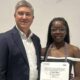 L-R David Blackledge and Ja’Niyah Mazie