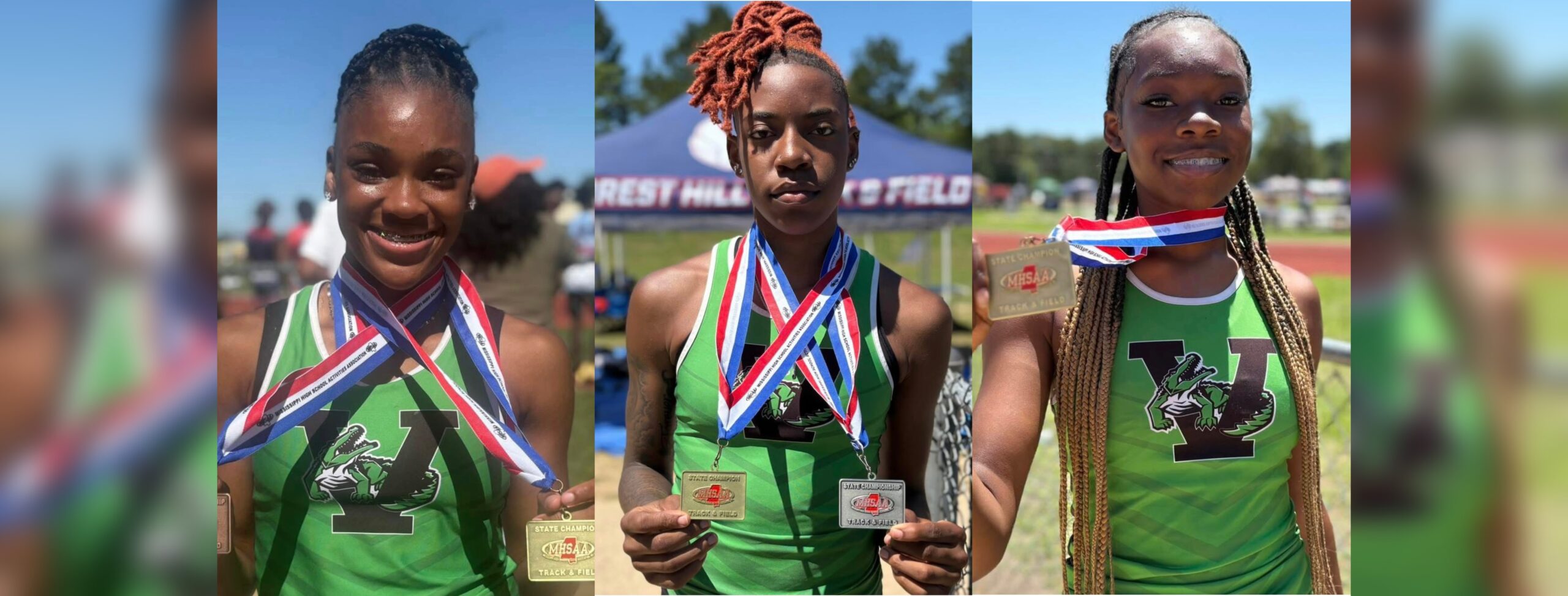 Amiyah Hall, Zion Knox and McKenzy Edmond