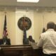 VFD Chief Trey Martin addresses the Board of Mayor and Aldermen