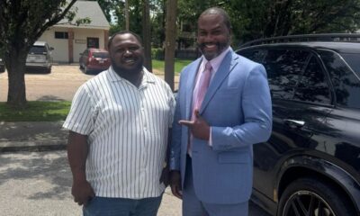 Kenneth Walton Jr and Attorney Michael Winfield Jr