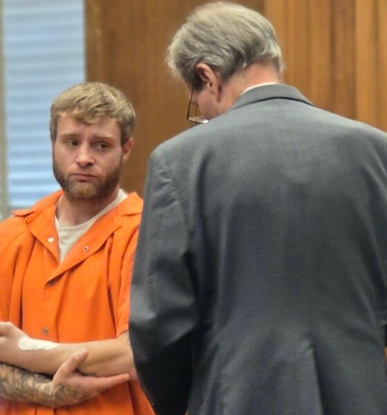 Dakota West with Attorney Eugene Perrier
