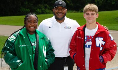 L-R Cedrionna Blackmore, James Lewis(AD), and Jonah Artman: Photo by Richard Miller