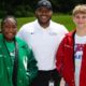 L-R Cedrionna Blackmore, James Lewis(AD), and Jonah Artman: Photo by Richard Miller