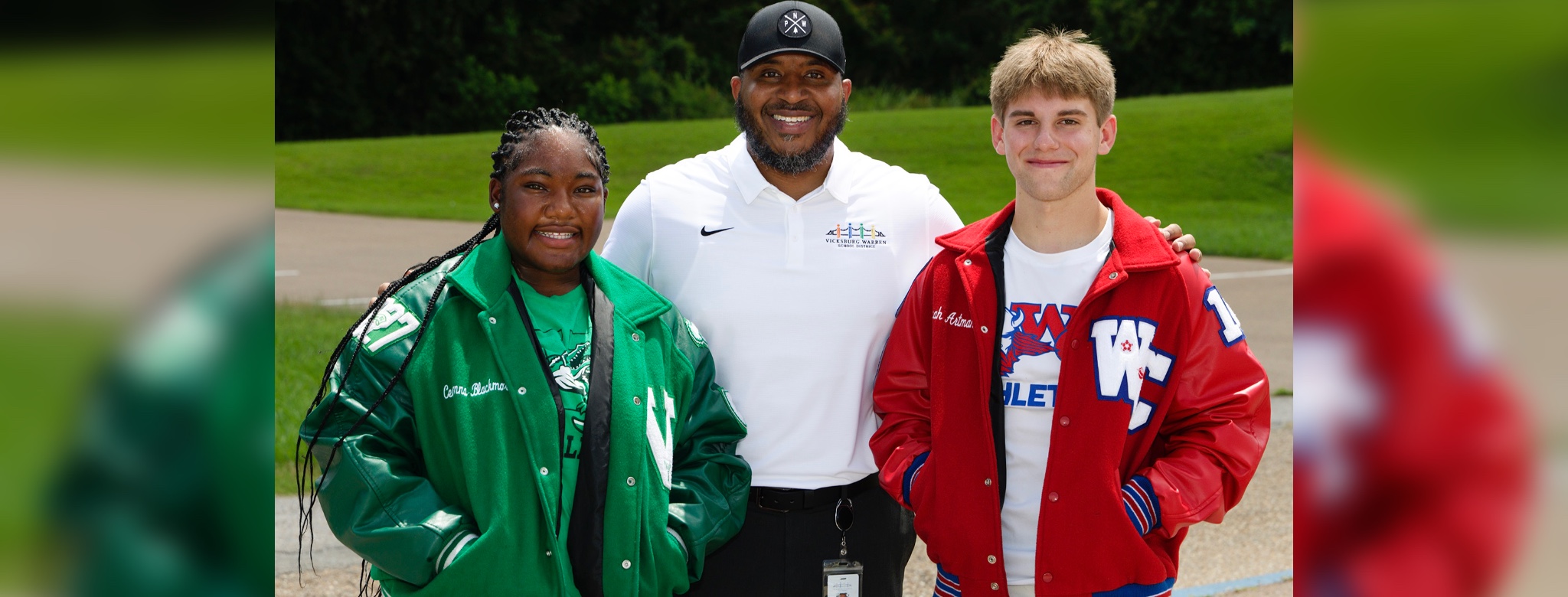 L-R Cedrionna Blackmore, James Lewis(AD), and Jonah Artman: Photo by Richard Miller