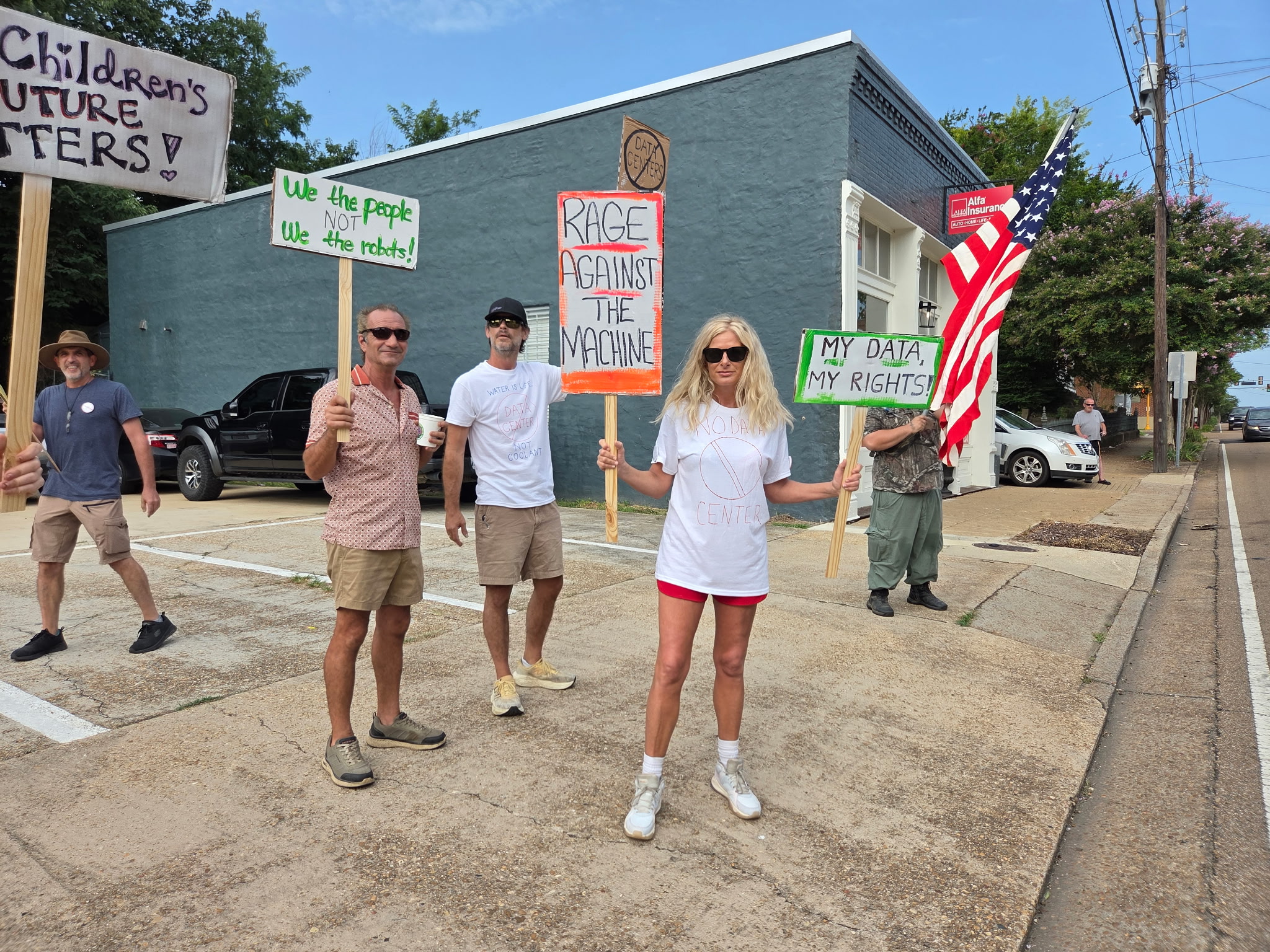 Protesters