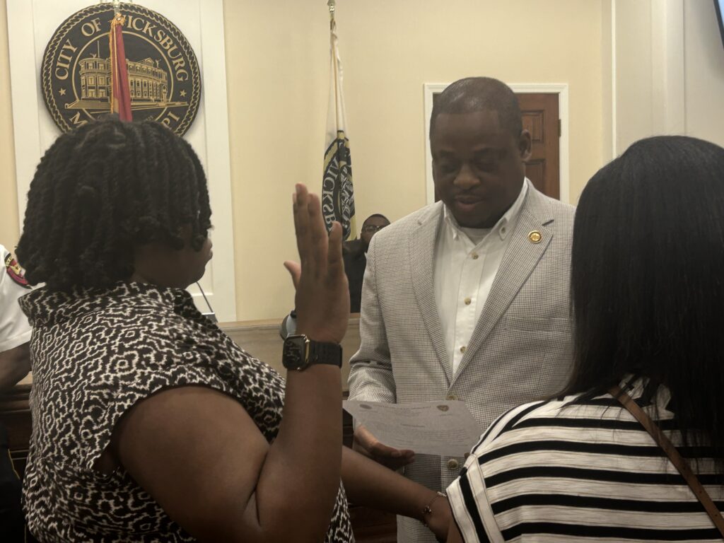 swearing in