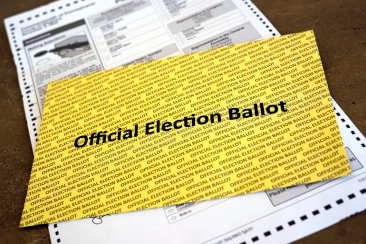 election ballot