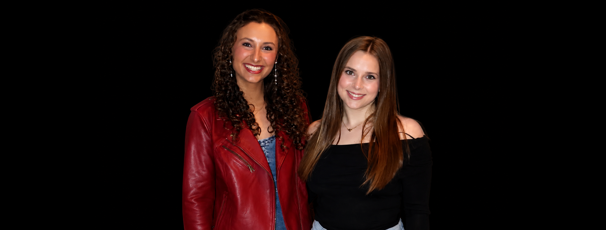 L-R Addison Averett and Sarah Beth Johnston